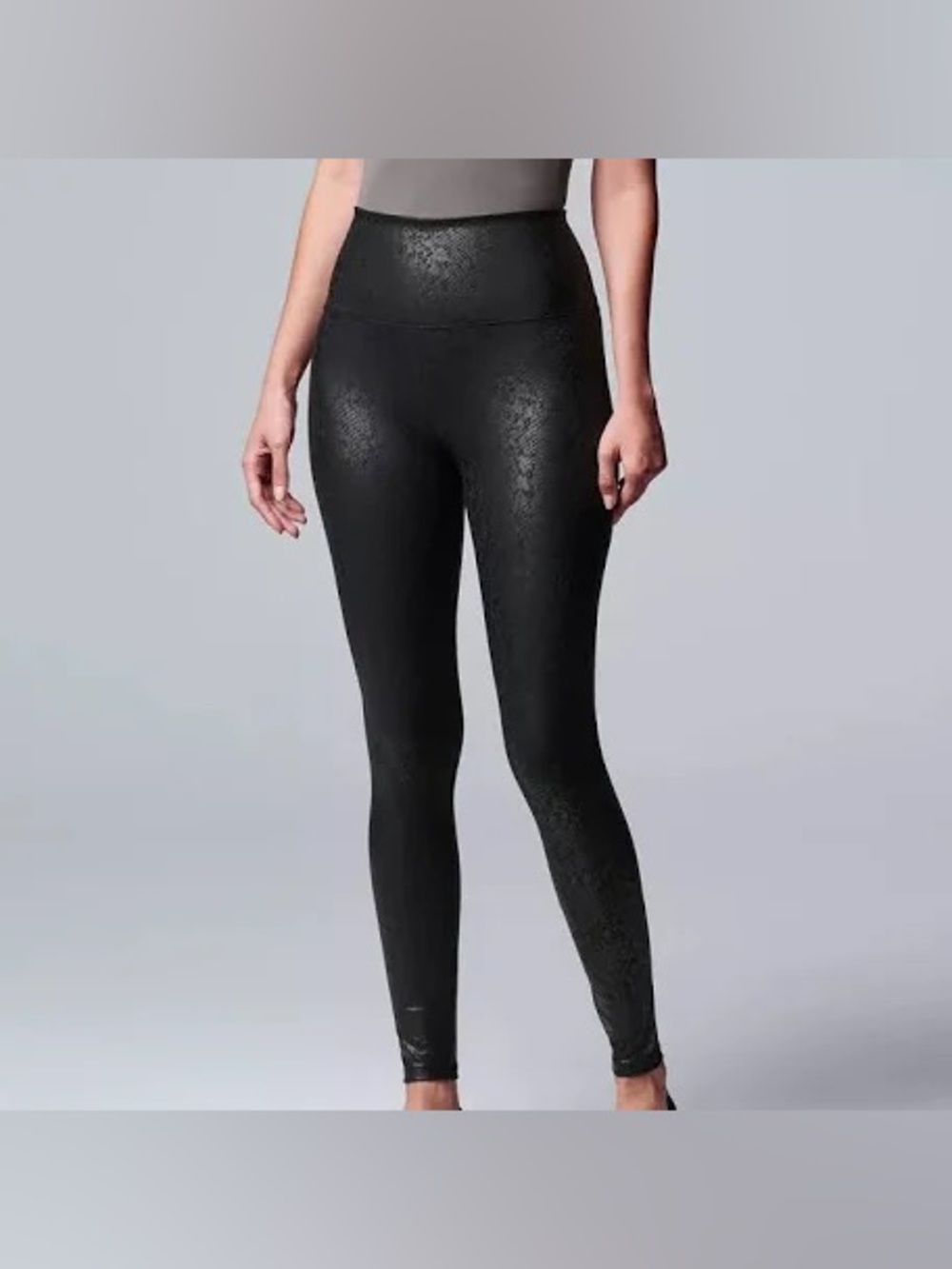 NWT SIMPLY VERA VERA WANG High-Rise Leggings. Size 1X.
